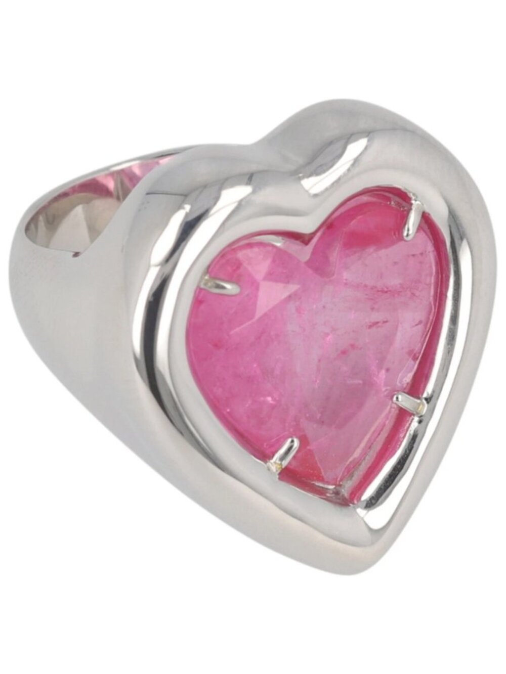 New AMBUSH Women's Rings Heart Stone Ring